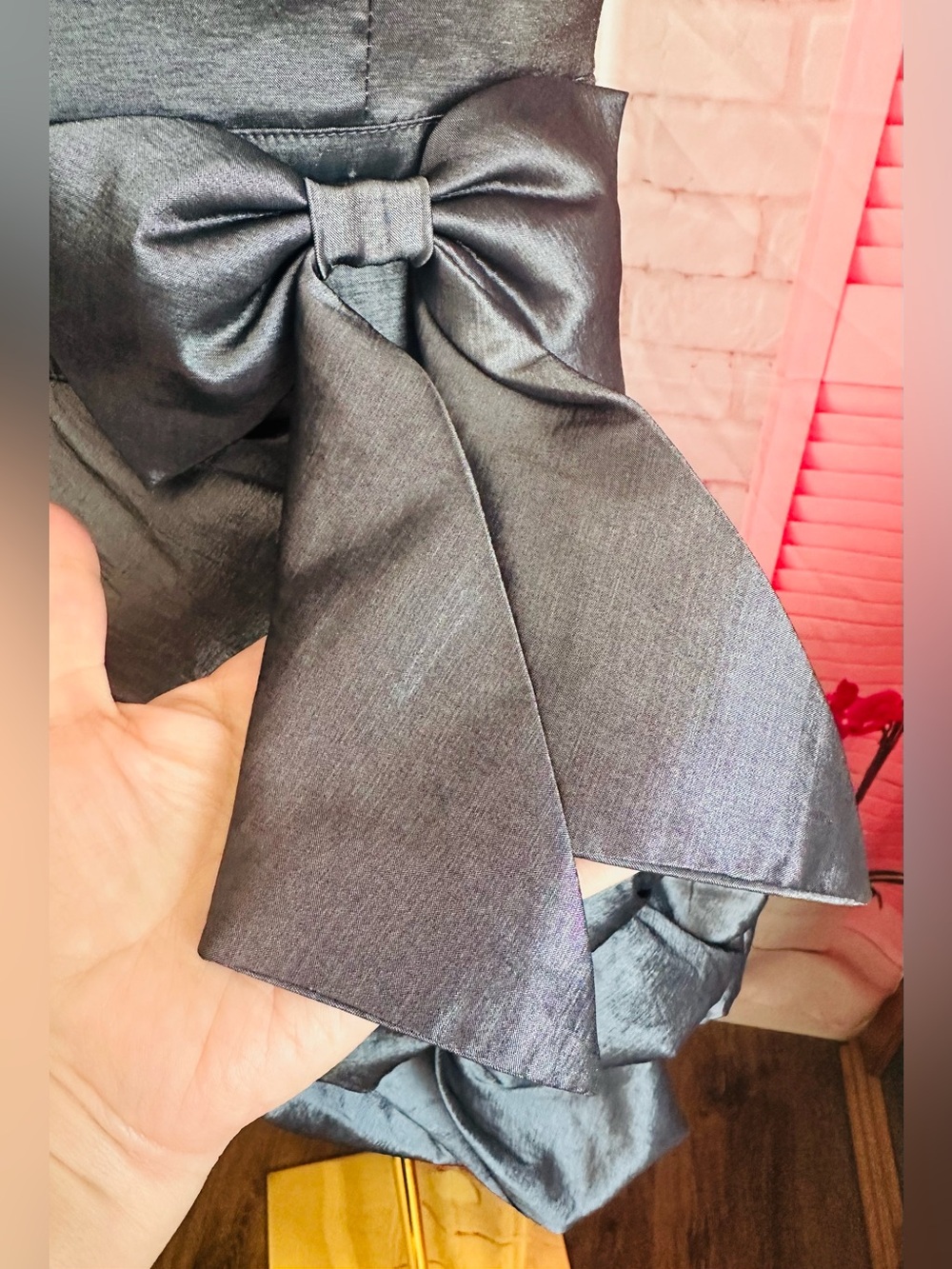 Vintage Y2K Masquerade Strapless Bubble Hem Prom Dress - Picture 8 of 11